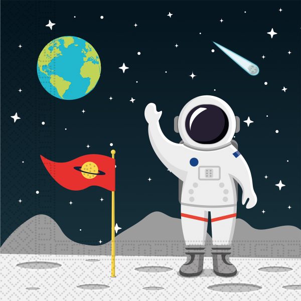 Парти салфетки Космос