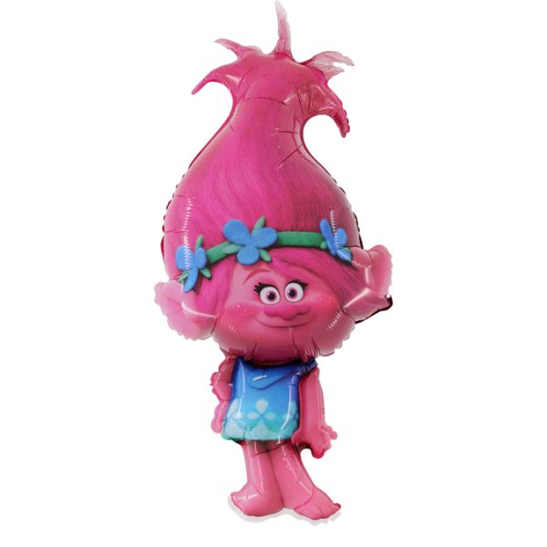 Фолиев балон "Тролчета-Trolls"