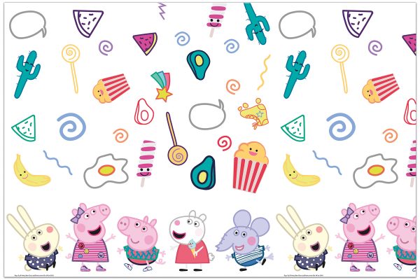 ПАРТИ ПОКРИВКА "ПРАСЕТО ПЕПА"(PEPPA PIG)