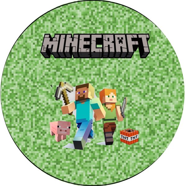 Тематичен винил Minecraft (под наем)
